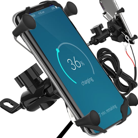 Uchwyt samochodowy GPS Motocykl Motor ładowarka 3D TRIZAND Trizand