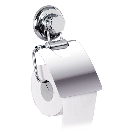 Uchwyt ścienny na papier toaletowy TATKRAFT Mega Lock, srebrny, 13х3х19 cm Tatkraft