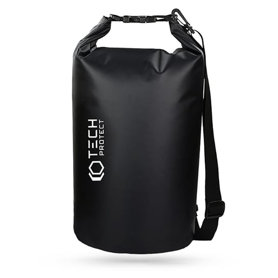 UCHWYT TORBA SAKWA FUTERAŁ WODOODPORNY WODOSZCELNY TECH-PROTECT 20L UNIVERSAL WATERPROOF BAG BLACK TECH-PROTECT