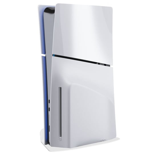 Uchwyt wieszak półka mocowanie na ścienę ścienne pionowe dla konsola PlayStation 5 PS5 SLIM biały MT3CH