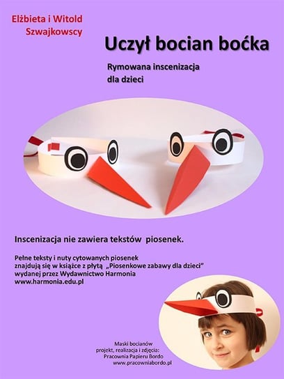 Uczył bocian boćka. Rymowana inscenizacja muzyczna - ebook mobi Szwajkowska Elżbieta, Szwajkowski Witold
