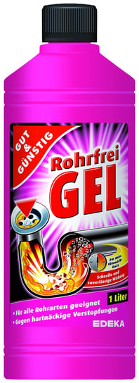 Udrożniacz do rur w żelu GUT&GUNSTIG Rohrfrei Gel, 1 l Gut&Günstig