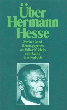 Über Hermann Hesse Suhrkamp Verlag Ag