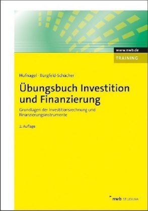 Übungsbuch Investition und Finanzierung NWB Verlag
