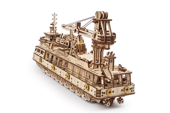 Ugears, mechaniczny model do samodzielnego składania Statek Badawczy Ugears
