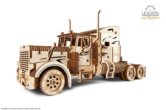 UGears, mechaniczny model do składania, Ciągnik VM-03 Ugears