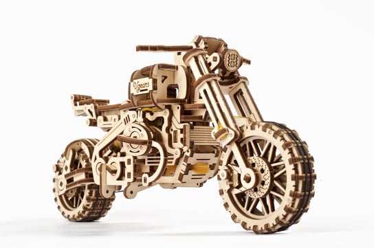 Ugears, Scrambler UGR-10 , Model mechaniczny do samodzielnego złożenia, 8+ Ugears