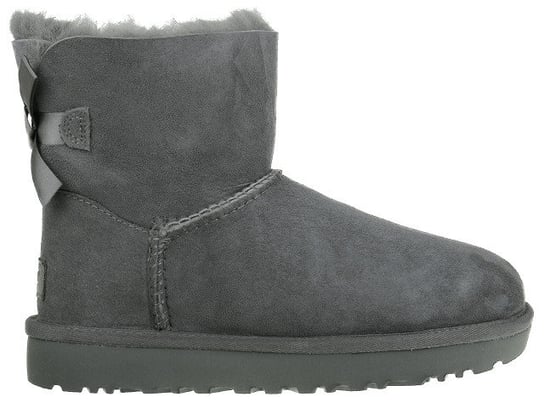 UGG, Buty damskie, Mini Bailey Bow II, szary, rozmiar 41 UGG