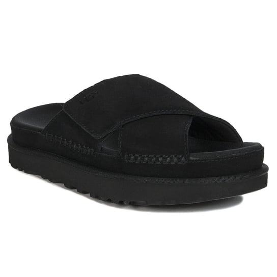 UGG Kapcie damskie klapki W Goldenstar Cross Slide Black-41 UGG