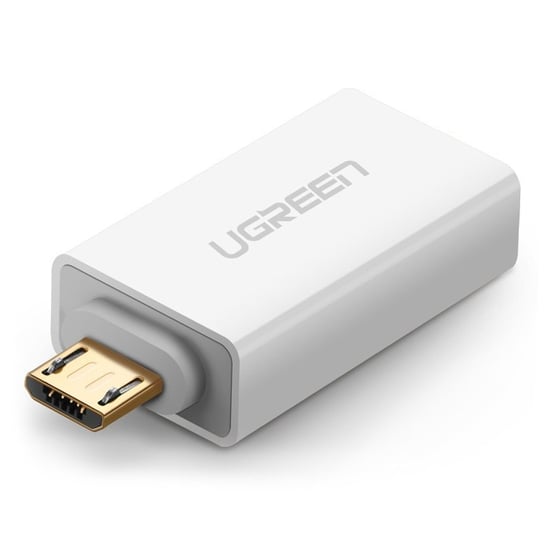 Ugreen Adapter Przejściówka Micro Usb - Usb 2.0 Otg Biała (Us195) uGreen