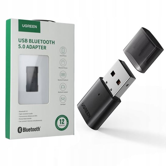 UGreen bezprzewodowy adapter Bluetooth, USB-A, hub uGreen
