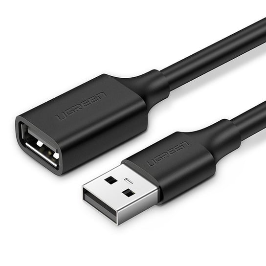Ugreen kabel przewód przejściówka USB (żeński) - USB (męski) 1m czarny (10314) - 1 uGreen