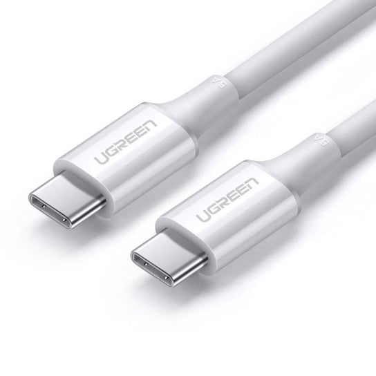 Ugreen kabel przewód USB Typ C (męski) na Typ C (męski) 1 m biały (US300) uGreen