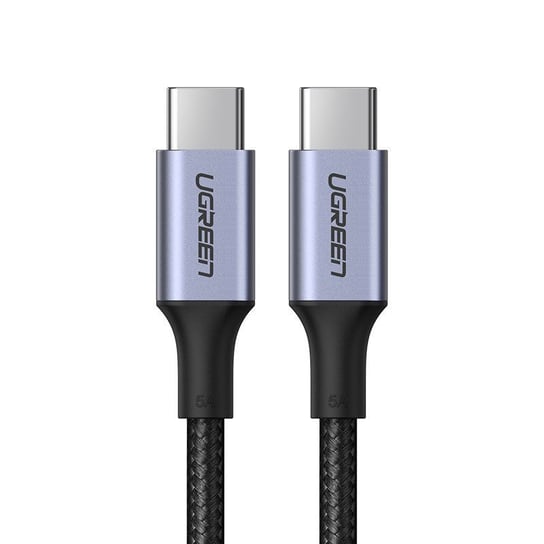 UGREEN kabel przewód USB Typ C - USB Typ C 5 A 100 W Power Delivery Quick Charge 3.0 FCP 480 Mbps 1,5 m szary (70428 US316) uGreen