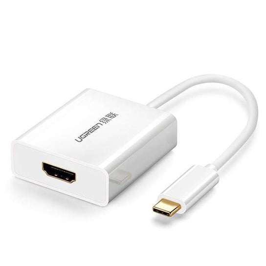 Ugreen przejściówka adapter USB Typ C (męski) - HDMI (żeński) biały (40273) uGreen