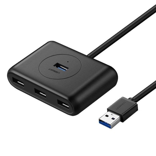 Ugreen rozdzielacz HUB 4x USB 3.2 Gen 1 (kabel 1 m) czarny (CR113 20291) uGreen
