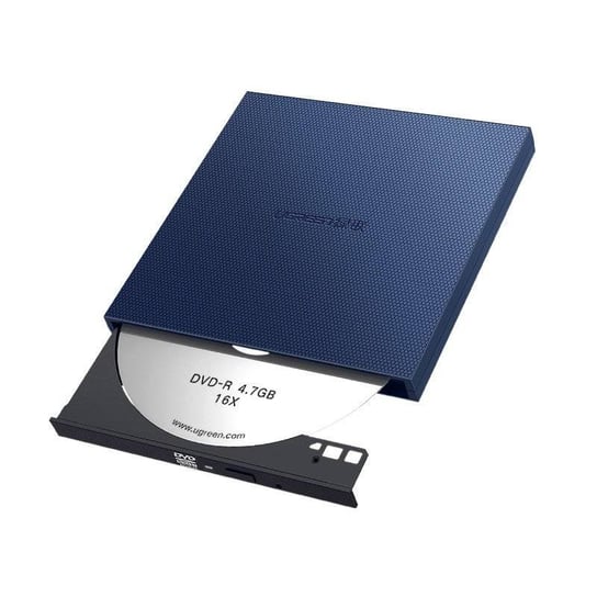Ugreen zewnętrzny napęd nagrywarka DVD CD na USB szary (40576 CM138) uGreen