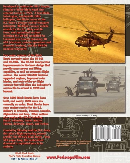 UH-60 Black Hawk Pilot's Flight Operating Manual Army Department Of The