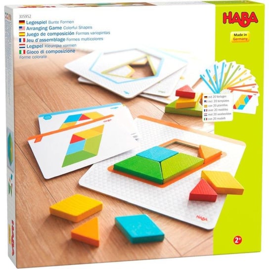 Układanka Kolorowe kształty Haba Inna marka