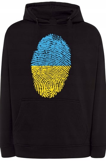 Ukraina Flaga Odcisk Bluza Męska Moda r.4XL Inna marka