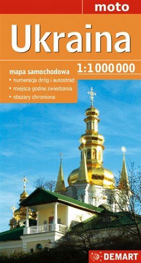 Ukraina. Mapa samochodowa 1:000 000 Opracowanie zbiorowe