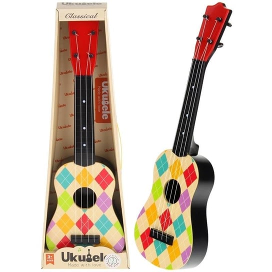 Ukulele Gitara Instrument Dla Dzieci - W Kratkę Nobo Kids