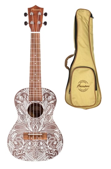 Ukulele koncertowe Bamboo BU-23 Elixir z pokrowcem Bamboo