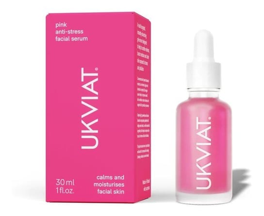 Ukviat Różowe serum Anti-stress do twarzy 30ml UKVIAT