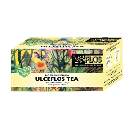 Ulceflos Tea Fix 32 Hb-Flos 20 Torebek W Opakowaniu Wspiera ��o����dek 40 G Flos