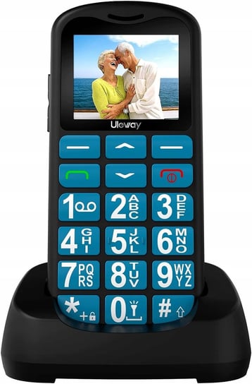 Uleway G180 Telefon Komórkowy Dla Seniorów Blue Inna marka