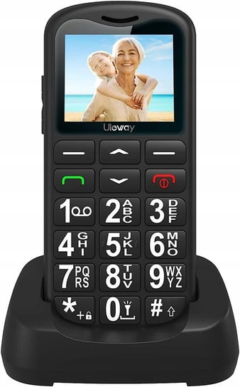 Uleway G180 Telefon Komórkowy Dla Seniorów Czarny Inny producent