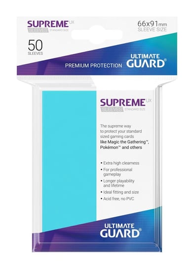 Ultimate Guard Koszulki Supreme UX Standard Aquamarine 50szt. Inny producent