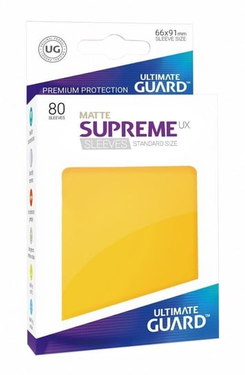 Ultimate Guard Koszulki Supreme UX Standard Matte Zółte 80szt. Inny producent