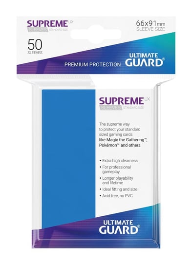 Ultimate Guard Koszulki Supreme UX Standard Royal Blue 50szt. Inny producent