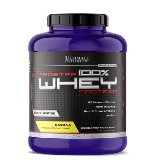 Ultimate PROSTAR Whey Protein 2390g Banana Ultimate