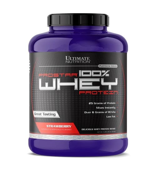 Ultimate PROSTAR Whey Protein 2390g Strawberry Ultimate
