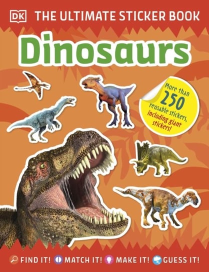 Ultimate Sticker Book Dinosaurs Opracowanie zbiorowe