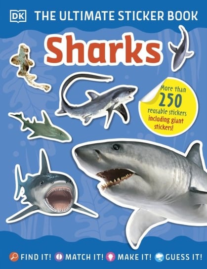 Ultimate Sticker Book Sharks Opracowanie zbiorowe
