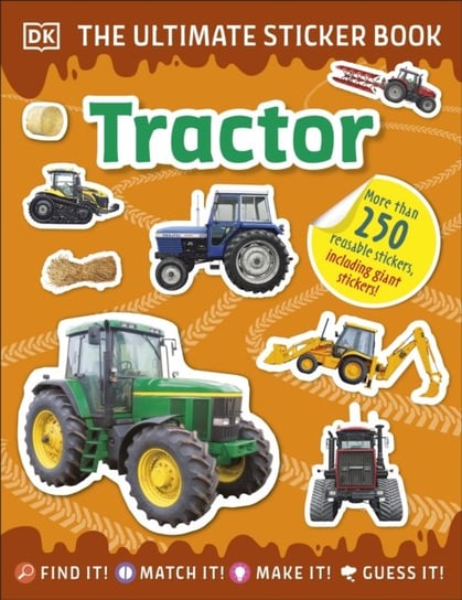 Ultimate Sticker Book Tractor Opracowanie zbiorowe