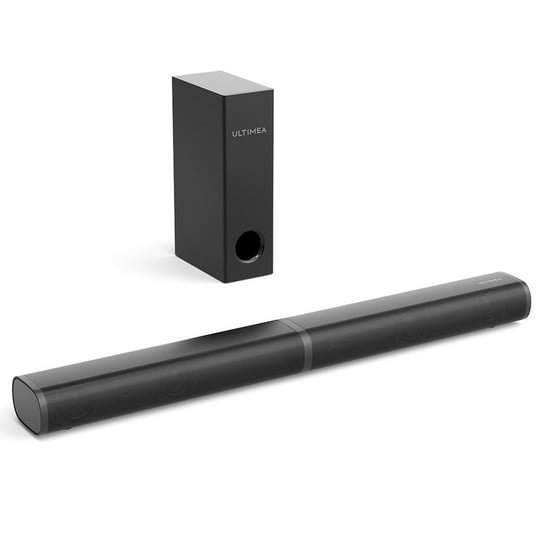 Ultimea Tapio VII 2.1 Przewodowa listwa dźwiękowa do urządzeń telewizyjnych 190 W 2.1 Soundbar z subwooferem, 6 trybów korektora, Bluetooth 5.0, Inna marka