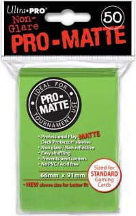 ULTRA-PRO Deck Protector - Pro-Matte Non-Glare Lime Green (Limonkowy) 50 szt. Ultra-Pro