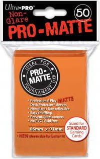 ULTRA-PRO Deck Protector - Pro-Matte Non-Glare Orange (Pomarańczowe) 50 szt. Ultra-Pro