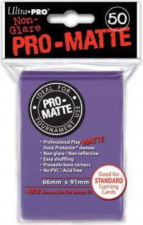 ULTRA-PRO Deck Protector - Pro-Matte Non-Glare Purple (Fioletowe) 50 szt. Ultra-Pro