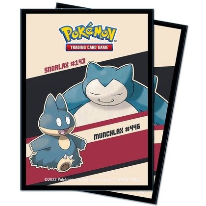 Ultra Pro: Deck Protector Sleeves - Snorlax and Munchlax (65 szt.) ULTRA PRO
