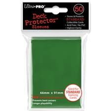 ULTRA-PRO Deck Protector - Solid Green (Zielone) 50 szt. Ultra-Pro