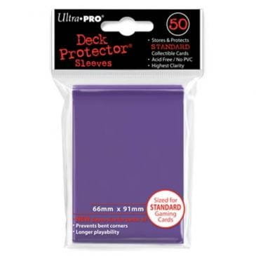 ULTRA-PRO Deck Protector - Solid Purple (Fioletowe) 50 szt. Ultra-Pro