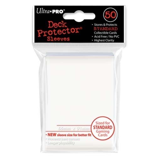 Ultra-Pro Koszulki Deck Protector Standard 66x91 - Białe (50szt) Inny producent