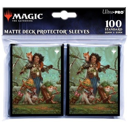 Ultra-Pro: Magic the Gathering - Wilds of Eldraine - Sleeves - Ellivere of the Wild Court (100) ULTRA PRO