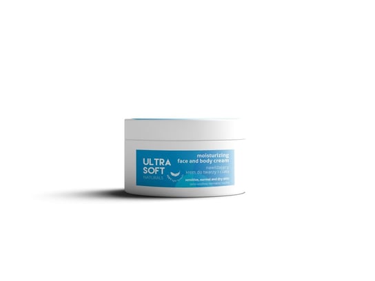Ultra Soft, Naturals, nawilżający krem do twarzy i ciała, 300 ml Ultra Soft