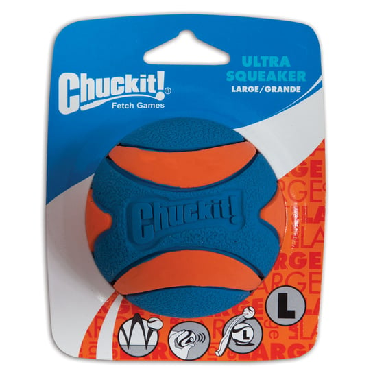 Ultra Squeaker Ball CHUCKIT!, rozmiar L Chuckit!